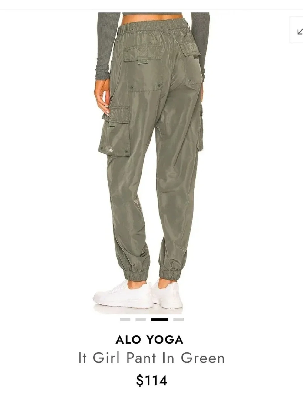 ALO YOGA It Girl Cargo Joggers | M